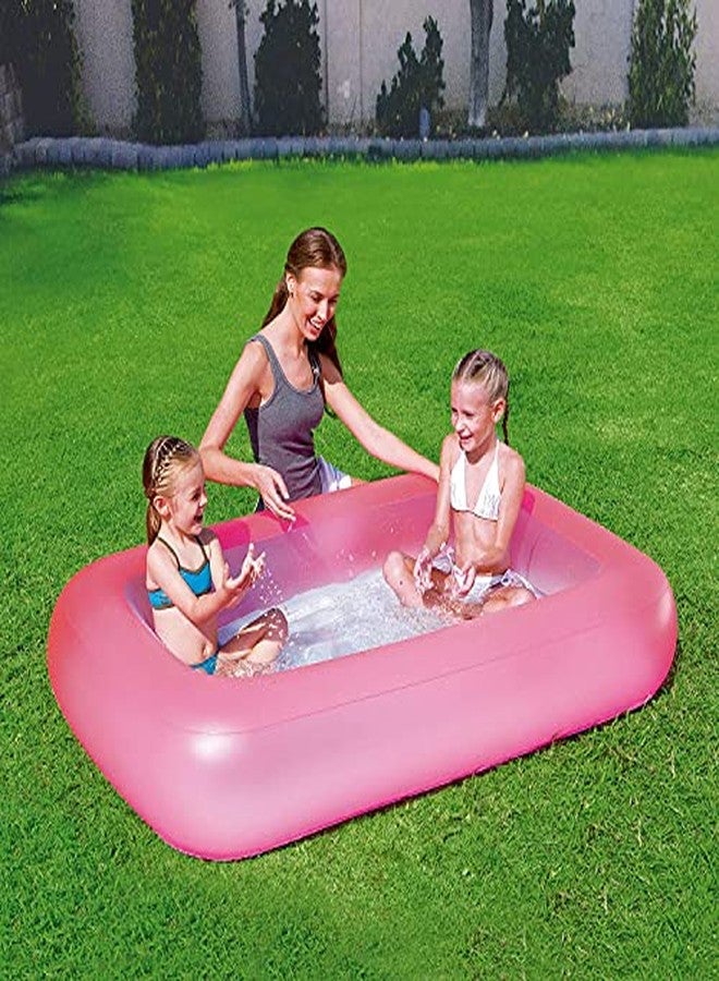 مسبح أطفال قابل للنفخ من KinderTales® Aquababes للأطفال الصغار - أرضية ناعمة قابلة للنفخ، 2، مصنوع من مادة PVC آمنة ومتينة، مناسب للاستخدام الداخلي والخارجي خلال فصل الصيف للأطفال - Image 5